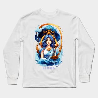 Zodiac sign Libra T-shirt Long Sleeve T-Shirt